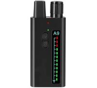 Rilevatore di microspie, telecamere, localizzatori gps per auto, e tutte le telecamere via cavo o SD piccolo compatto e potente - Anty Spy Detector A9