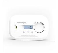 Rilevatore di Monossido di Carbonio Digitale FireAngel FA6812 con Schermo LCD, Sensore CO 10 Anni, Allarme Portatile per Casa, Viaggi e Caravan