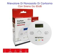RILEVATORE DI MONOSSIDO DI CARBONIO ISNATCH CON DISPLAY RILEVATORE GAS TOSSICI
