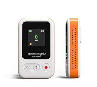 Rilevatore di Monossido di Carbonio, Monitor della Qualità dell'Aria, Monitoraggio in Tempo Reale della Concentrazione di CO, Adatto per Casa, Viaggi, Hotel, Campeggio, Camper