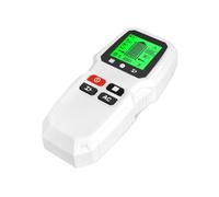 Rilevatore Di Montanti Da Parete, Scanner Da Parete 5 In 1 LCD, Rilevatore Elettronico, Bordo, Centro, Legno, Corrente, Metallo, CA, Rilevamento Cavi Sotto Tensione Comodo Da Usare(WHITE)