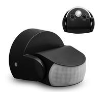 Rilevatore di Movimento a 180 °, 12m Portata 230V 600 W Sensore di Movimento per Luci Esterno, Sensore di Movimento a Infrarossi, Sensore Infrarosso per Uso Interno Ed Esterno