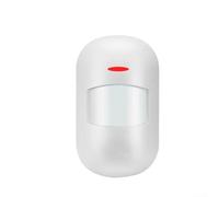 Rilevatore di movimento a infrarossi wireless, 433 MHz, allarme di sicurezza PIR per casa, ufficio, negozio all'aperto, ampia copertura, allarme antifalsa, montaggio a parete, bianco