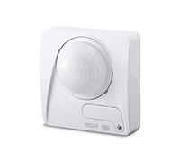 Rilevatore di movimento bianco, 360°, interno IP20, montaggio a parete e a soffitto, LED