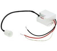 Rilevatore di movimento da incasso "CT-PIR Mini 12 V", 12 V CC, 1-60 W, adatto a LED, colore: bianco