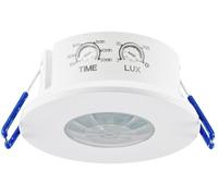 Rilevatore di movimento installazione a soffitto Rilevatore di movimento da incasso a soffitto 360° IP65 per interni esterni ambienti umidi LED adatto bianco