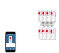 Rilevatore di movimento PIR intelligente con avvisi tramite app, alimentato a batteria, sistema allarme wireless a infrarossi for la domotica