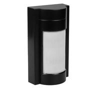 Rilevatore di movimento PIR Maclean MCE 385 con portata fino a 12 m per uso esterno, infrarossi, non rileva animali di peso inferiore a 20 kg, sensore crepuscolare, fino a 1200 W, IP65 (Nero)
