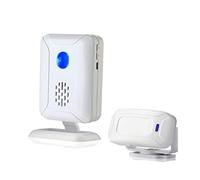 Rilevatore di movimento PIR wireless Home Store Buzzer di benvenuto allarme allarme di sicurezza per cassetta postale aziendale allarme ingresso porta anteriore (1 sensore e 1 campanello)