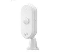 Rilevatore di movimento wireless con sensore di movimento PIR WiFi, suono e angolo regolabile, notifica app avvisi 4 modalità per casa e ufficio