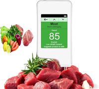 Rilevatore di Nitrati per La Salute degli Alimenti, Tester per Residui Agricoli di Frutta con 2 Sonde, Rilevamento Ge: 0-9999mg/kg, Tempo di Misurazione: 3 Secondi