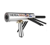 Rilevatore di oro metallico 6 antenne, maniglia professionale a lungo raggio 1200 m profondità 15 m Cercatore di diamanti Rilevatore di oro sotterraneo Pinpointer Scanner di tesori ricaricabile profes
