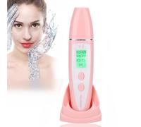 Rilevatore di Pelle Digitale Penna Analizzatore di Tester per la Pelle del Viso Analizzatore di Test Dell'acqua per L'acqua Macchina per L'umidità con Display LCD Penna per Rilevatore di Pelle(02)