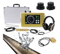 Rilevatore di perdite d'acqua - 4 metri di rilevazione interna e sotterranea, precisione F-999A con frequenza regolabile da 1 a 4500 Hz