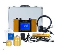 Rilevatore di perdite d'acqua ad ultrasuoni, sensore geofono ad alta sensibilità per rilevamento perdite di riscaldamento di tubi e pavimenti, monitor idraulico professionale