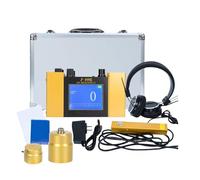 Rilevatore di perdite d'acqua con display digitale, auricolari e custodia per la gestione delle proprietà e la protezione antincendio