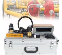 Rilevatore di perdite d'acqua con display digitale e cuffie con cancellazione del rumore per la posizione delle perdite di tubi sotterranei