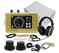 Rilevatore di perdite d'acqua, monitor per tubi sotterranei con display LCD, sensore, auricolare, 4 modalità di rilevamento, profondità fino a 4 m, ideale per impianti idraulici domestici