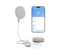 Rilevatore di perdite d'acqua per la casa, sensore intelligente ZigBee 3.0, funziona con Alexa, Google Home, kit domestico e assistente domestico, allarme perdite WiFi, spegnimento automatico