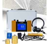 Rilevatore di perdite d'acqua per uso domestico ed esterno, sensore di rilevamento perdite con LCD multi-frequenza regolabile, alimentato a batteria, ideale per il rilevamento di perdite di tubi