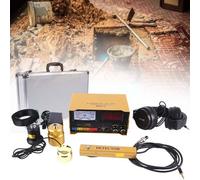 Rilevatore di perdite d'acqua sotterranee professionale - Sensore geofono per perdite d'acqua, sensore di perdite d'acqua accurato e affidabile per tubi - Profondità di rilevamento di 3 metri