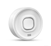 Rilevatore di perdite d'acqua WiFi intelligente, con allarme regolabile da 100 dB, avvisi app in tempo reale tramite per Tuya o per Smart Life, sensore alimentato a batteria (senza sonda)