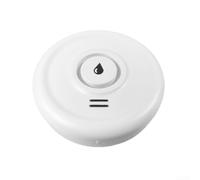 Rilevatore di perdite d'acqua WiFi intelligente per notifiche mobili istantanee Buzzer forte ABS costruire per la casa lavanderia lavandino WC area doccia piccolo ingombro