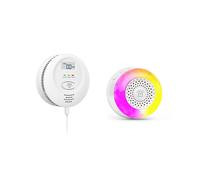 Rilevatore di Perdite di Gas/CO Tuya WiFi 2 In 1 con Allarme Acustico e Visivo, Sensore di Perdite di Gas Naturale e Carbone per La Cucina Domestica,