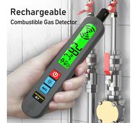 Rilevatore di perdite di gas G1 Ricarica di gas naturale combustibile Allarme sonoro portatile a vibrazione Display LCD Tester di alcol metano