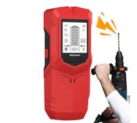 Rilevatore di perni da parete, scanner da parete, strumento con display LCD, allarme audio, livellatore, riconoscimento della profondità per ristrutturazione, falegnameria, piastrelle di ceramica