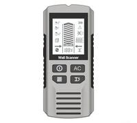 Rilevatore di perni portatile 7 in 1 con LCD di facile lettura e avvisi audio per la sicurezza nei progetti domestici (grigio)