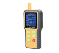 Rilevatore di qualità aria Sensori T/H Tester di CO2 Display LCD con retroilluminazione Anidride carbonica TVOC Valore HCHO Rilevazione di umidità della temperatura Ampie applicazioni