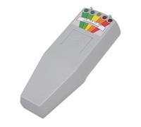 Rilevatore di Radiazioni Elettromagnetiche Avvisi Portatile Emf | Design Compatto in Plastica Bianca, per Studenti ed Educatori Stem, Ispezioni su Linee Elettriche e Computer