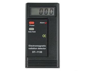 Rilevatore di radiazioni elettromagnetiche DT1130 con allarmi sonori e luminosi per la consapevolezza immediata del livello EMF in ambienti residenziali e sul posto di lavoro