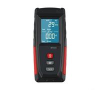 Rilevatore di radiazioni elettromagnetiche ricaricabile LCD digitale e misuratore di campi elettromagnetici per test sul campo elettrico e magnetico, letture di precisione con sensibilità 1 V/m e 0,01