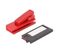 Rilevatore di radiazioni individuale, dosimetro portatile per le radiazioni dei campi elettromagnetici, rilevatore ad alta sensibilità di raggi X, gamma e neutroni con soglia di (Rossa)