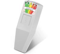 Rilevatore di radiazioni, Misuratore EMF A 5 LED Rilevatore Di Campo Magnetico Caccia Ai Fantasmi Tester Per Attrezzature Paranormali Contatore Portatile Professionale(White-no-battery)