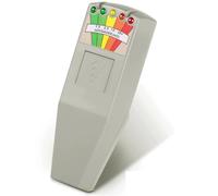 Rilevatore di radiazioni, Rilevatore Di Campo Elettromagnetico EMF Caccia Ai Fantasmi Portatile Magnetico 5 LED(White)