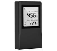 Rilevatore di radon per la casa, consente il monitoraggio a breve e lungo termine dei livelli di radon in aria, doppio uso per appendere e posizionare il tavolo, versione USA-Pci/L, rilevatore di