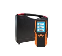Rilevatore di Radon Portatile con Display LCD, Precisione In Tempo Reale, Media A Lungo e Breve Termine, Kit per il Test del Radon per Casa e Scuola