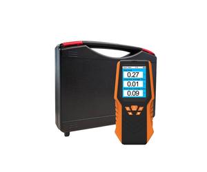 Rilevatore di Radon Portatile con Display LCD, Precisione In Tempo Reale, Media A Lungo e Breve Termine, Kit per il Test del Radon per Casa e Scuola
