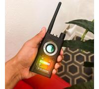 Rilevatore di Telecamere microspie - Scanner di Segnali RF, GPS e Campi Magnetici per Privacy e Sicurezza in Auto, Casa e Ufficio (k18s)