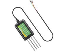 Rilevatore di temperatura dell'acqua del suolo a 8 funzioni con sonde e interfacce informatiche per orticoltura/misuratore di umidità ambientale per piante