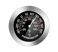 Rilevatore di temperatura/umidità automobile Meter Tester-Gauge Tipo di quadrante Mini Meccanico Metallo Analogico Termometro/igrometro Tipo di quadrante Mini Meccanico Metallo Analogico