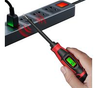 Rilevatore di Tensione, 2 in 1 Spegnimento Automatico Sicuro, Cacciavite Rivelatore di Tensione, Per riparazione circuiti e prese in ufficio, scuola, appartamento e industria