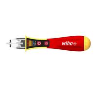 Wiha Comprobador de tensión con detector de voltaje sin contacto, unipolar, 12 - 1.000 V CA incl. 2 pilas AAA (43797)