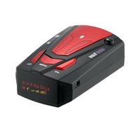 Rilevatore Di Velocità Radar For Auto A 360° 12V 800M Monitoraggio A Lunga Distanza Commutazione Modalità Città/autostrada(Red)