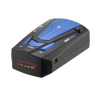 Rilevatore Di Velocità Radar For Auto A 360° 12V 800M Monitoraggio A Lunga Distanza Commutazione Modalità Città/autostrada(Blue)