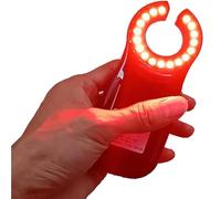 Rilevatore di vene portatile e portatile, rilevatore di vene ricaricabile, localizzatore di vene con 18 LED, rilevamento efficiente e display chiaro, per qualsiasi colore di pelle e tutte le età