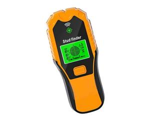 Rilevatore elettronico 5 in 1 da parete per metallo, legno e filo sotto tensione con segnali visivi e visualizzazione di forza, perni Finder